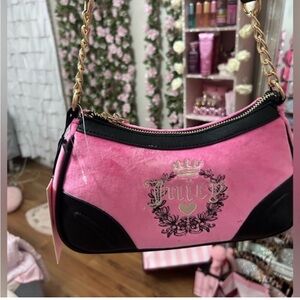 Juicy couture Heritage shoulder bag juicy pink